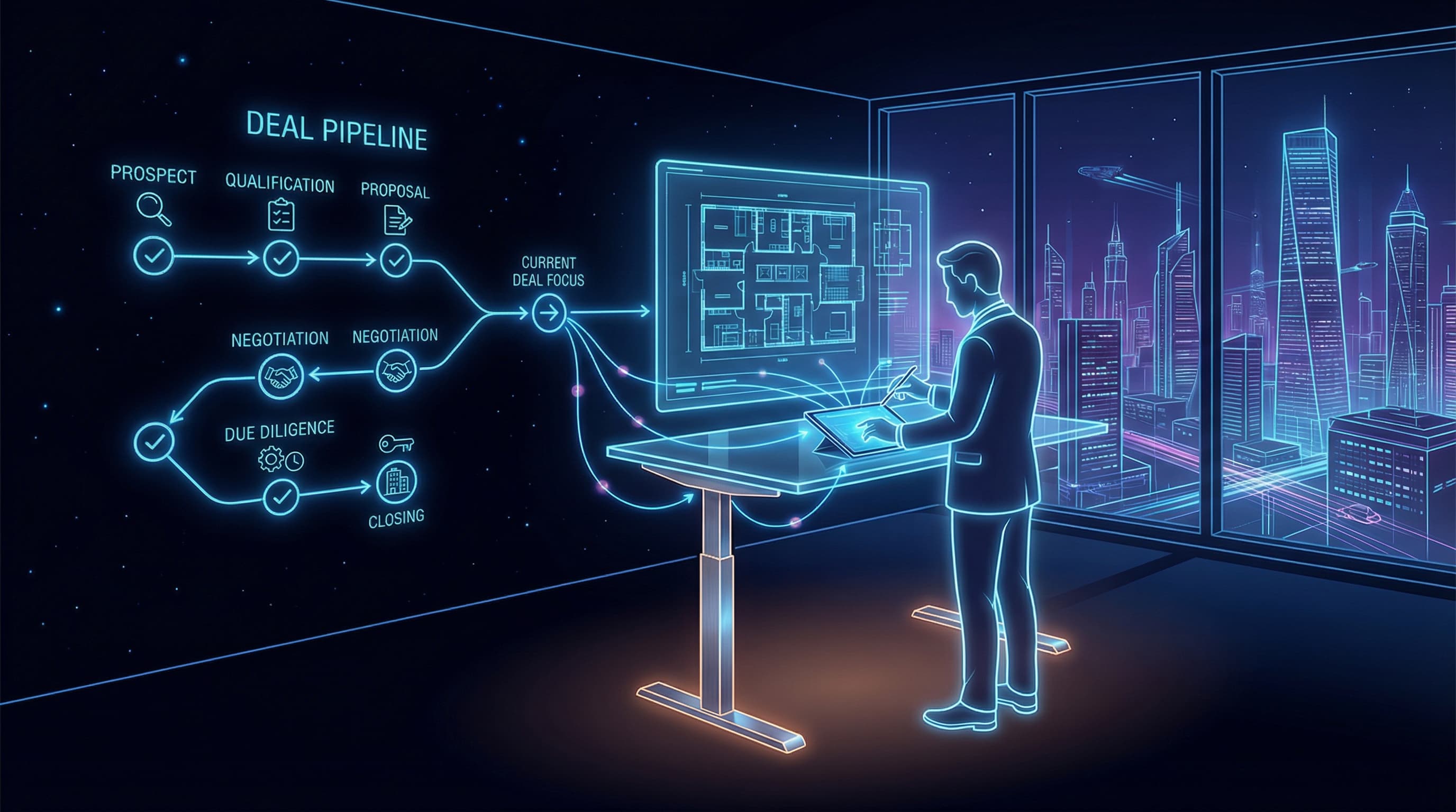 Deal Pipeline & Milestone Tracking for Commercial Real Estate Brokerages
