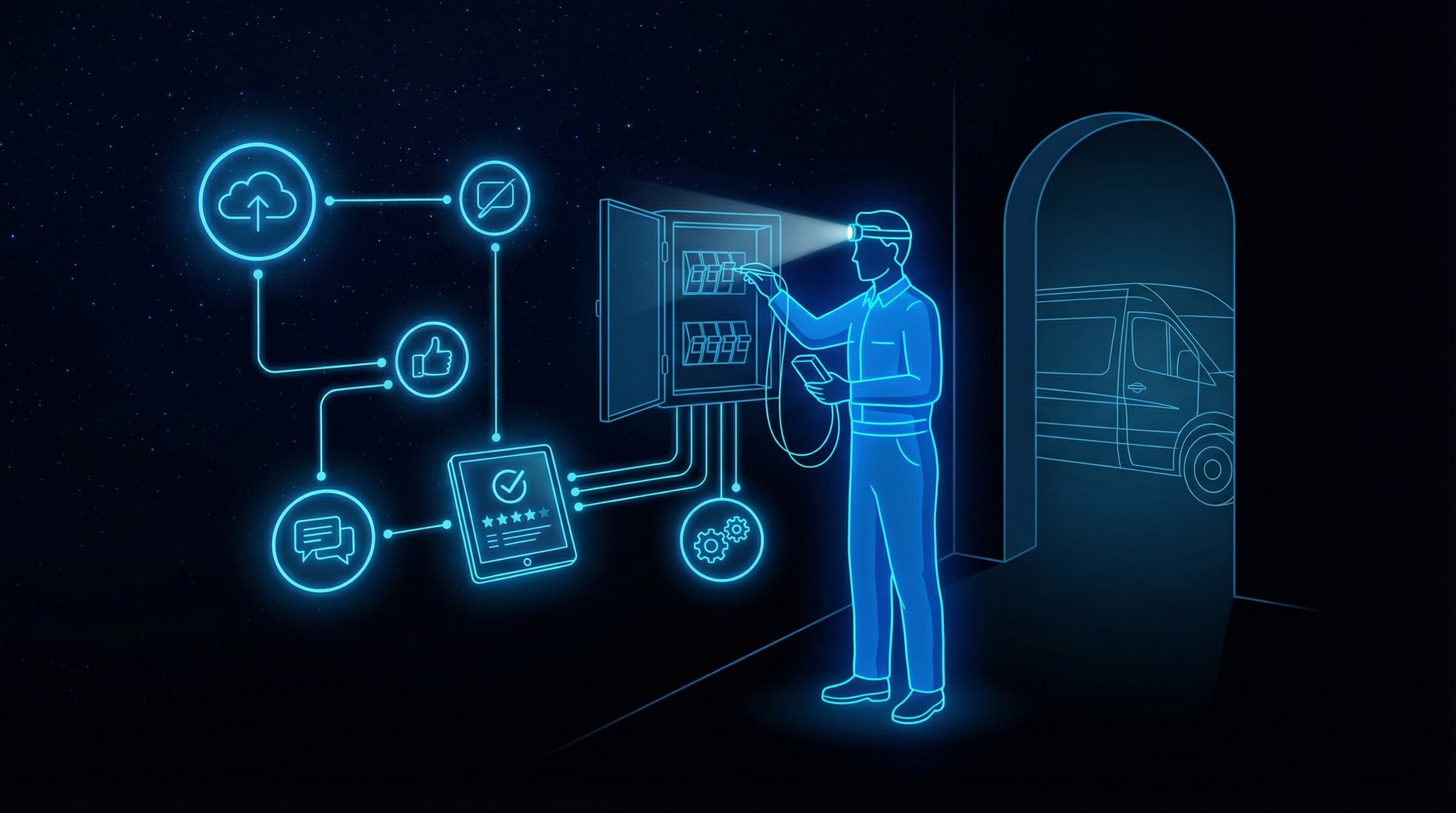 Review & Referral Generation for Electrical Contractors