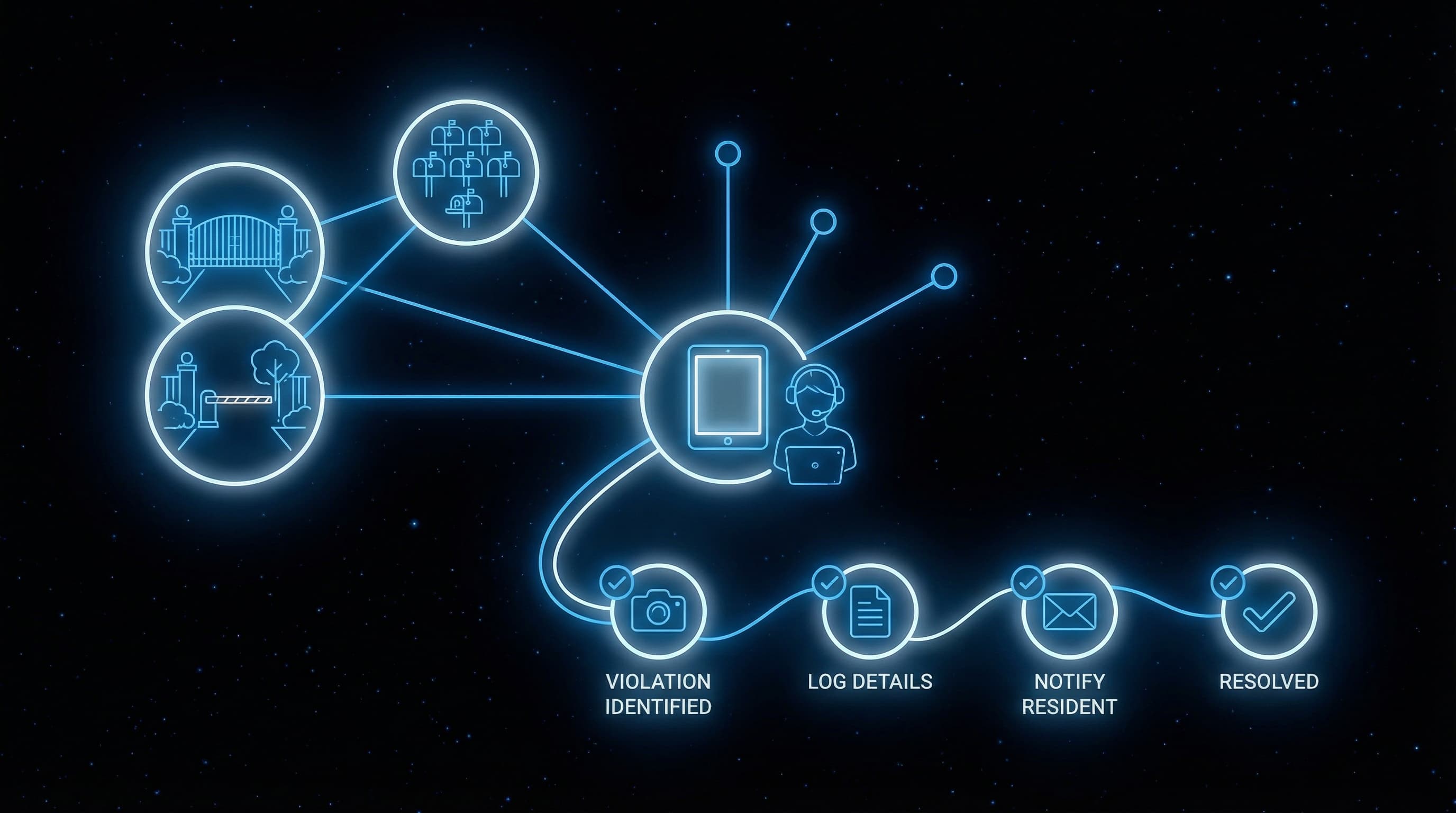 Violation Notice Workflow for HOA & Property Management