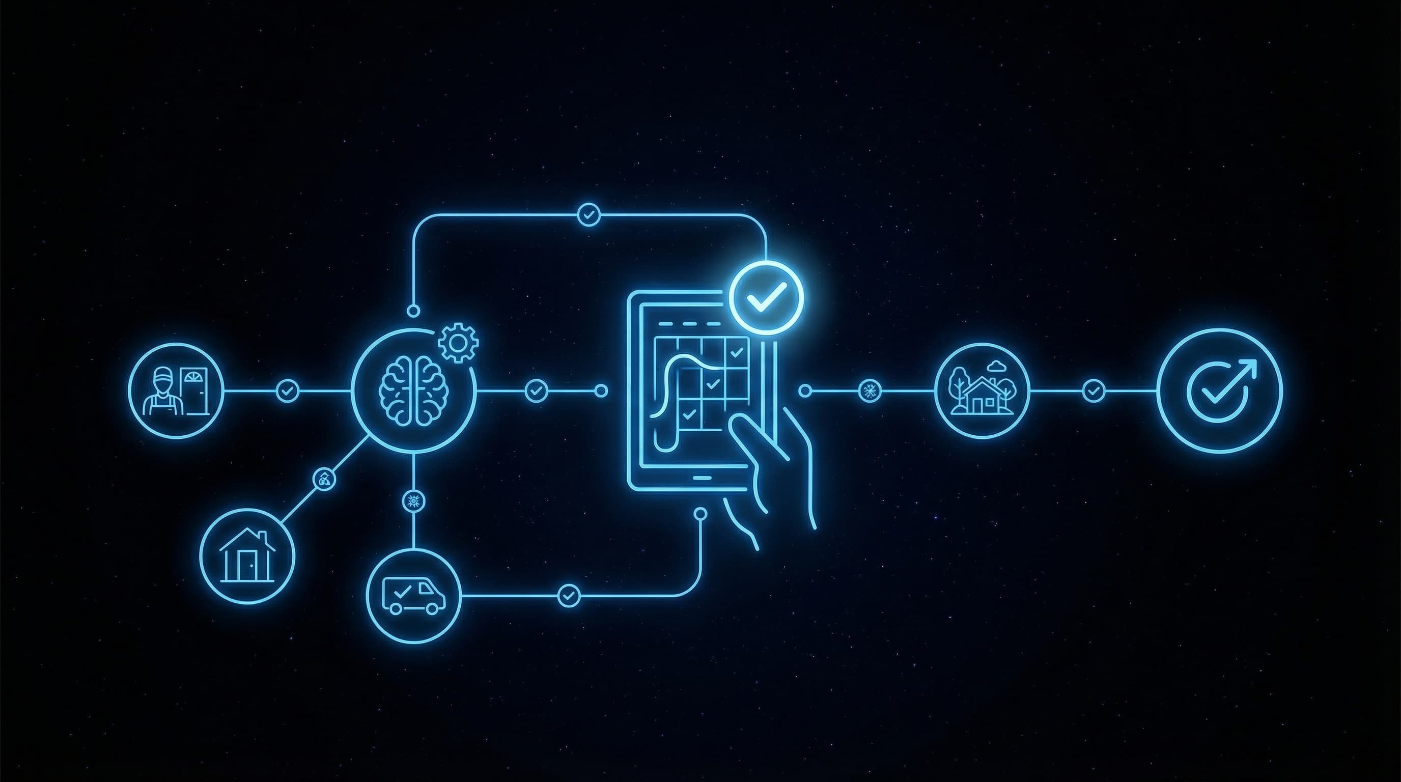 Automated Job Scheduling for Home Services