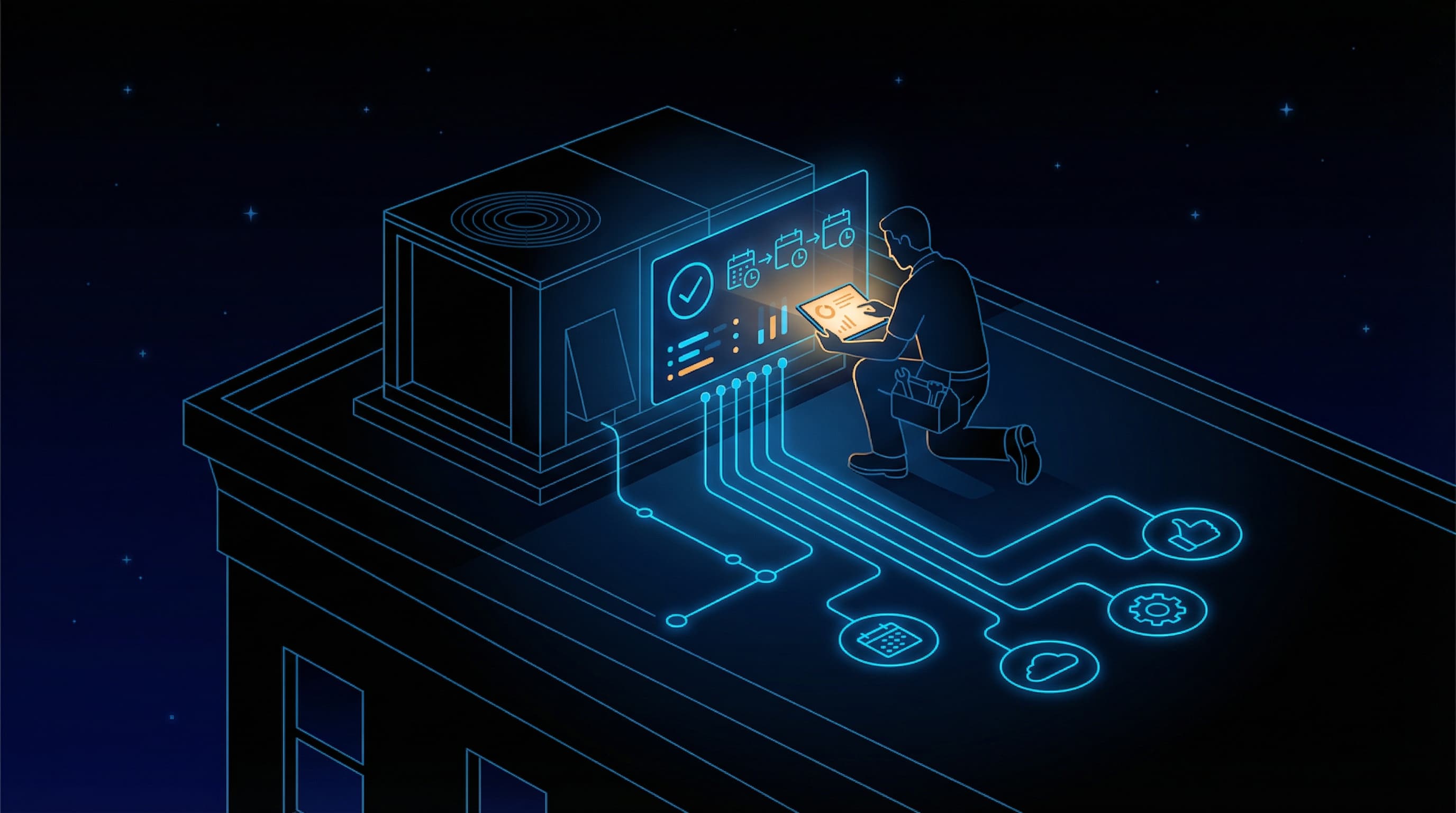 Automated Scheduling and Dispatch for HVAC Contractors