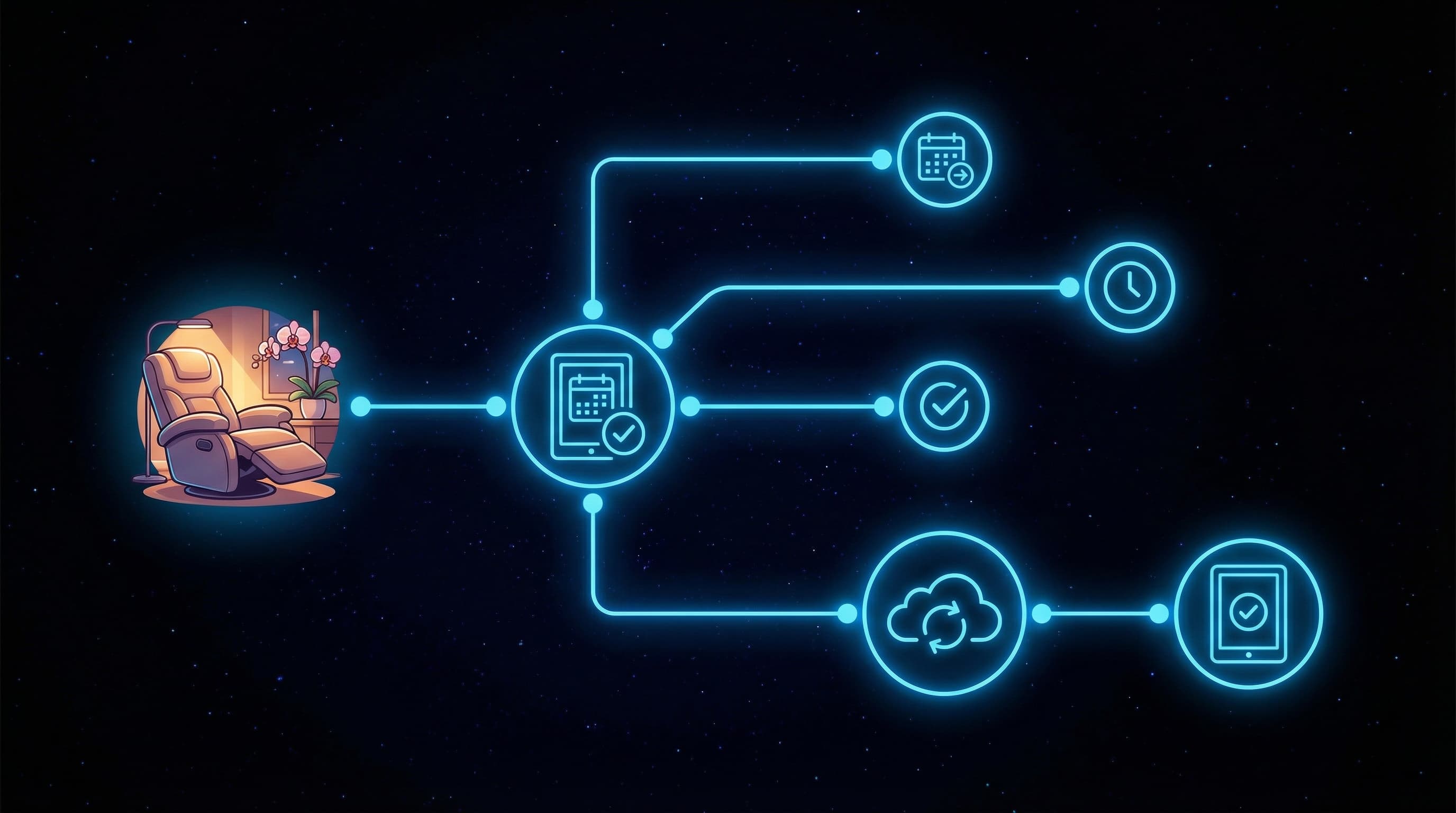 Automated Rebooking Sequences for Med Spas